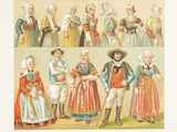 a lot of people dressed in different costumes