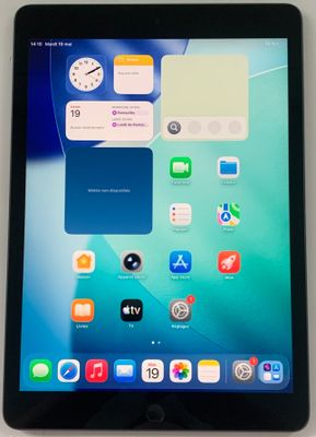 Ipad 9, 256Go, santé batterie 92%, débloqué iCloud, en bon é…