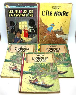 LES AVENTURES DE TINTIN - Hergé.
