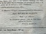 a piece of paper with writing on it on a table