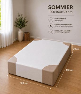 la taille d'un matelas dans une chambre avec un parquet