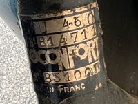 MOTOCONFORT U46C Cadre sur roue, plaque d'identification ave… (photo 6)