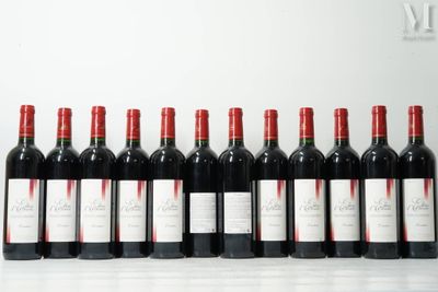 des bouteilles de vin rouge alignées sur une table