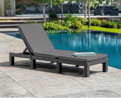 Bain de soleil Daytona Deluxe KETER- en résine polypropylène…