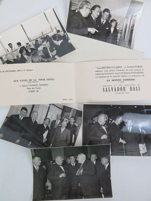 several old black and white photos of men in suits and ties