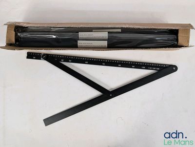 a box with a ruler and a ruler on it