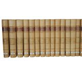 an image of a row of old books on a white background