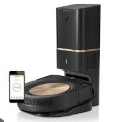 an image of a smart device is connected to a smart toilet