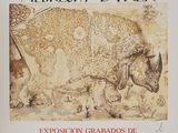 un livre dont la couverture représente un rhinocéros