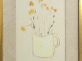 une image d'une peinture de fleurs dans un vase