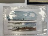 a picture of a picture of a boat in the water