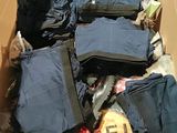 a box full of clothes and other items in it