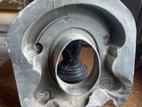 a metal object that is sitting on the floor