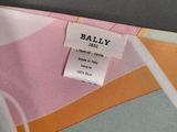 the label on the shirt says bally on it