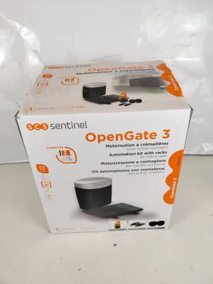 boxed box of opengate 3 water purifier on a white surface