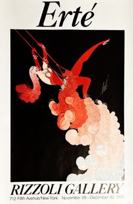 Erté (1892‑1990) - Rizzoli Gallery, 1978, environ 96,5 × 63,…