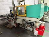 a machine that is sitting inside of a building