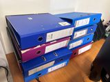 a lot of boxes stacked on top of each other