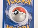 a picture of a pokemon card with a poke ball on it