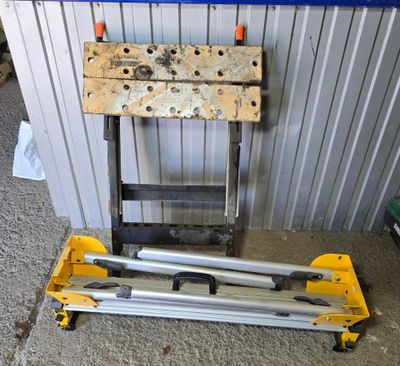 a picture of a pair of tools sitting on top of a pallet