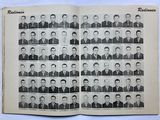a book with a bunch of pictures of men in suits