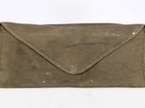 an old envelope with a small piece of writing on it
