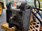 a toy truck that is sitting on top of a pallet