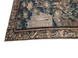 a close up of a rug on a white background