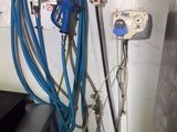 a bunch of wires that are connected to a wall