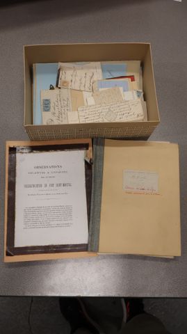 Vieux documents Limoges dont reconstruction du pont St Martial