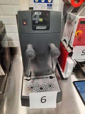 a coffee machine that is sitting on a counter