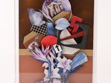 an image of a picture of a picture of a vase of flowers