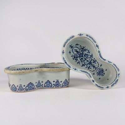 LILLE ET ROUEN - DEUX BIDETS d’Epoque XVIIIème Siècle en faï…