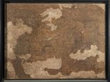 une photo d'une photo d'une carte marron et blanche