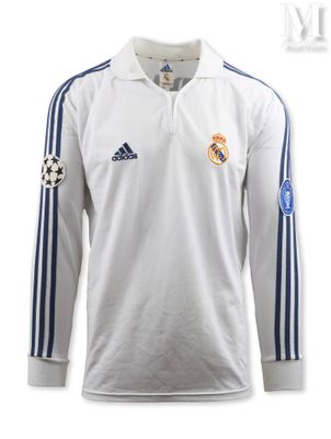Zinedine ZIDANE. Maillot N°5 du Real Madrid porté lors de la…