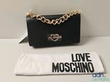 moschino love moschino clutch bag