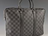 Porte-documents Louis Vuitton Damier noir et gris