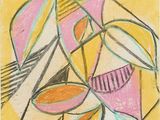 an image of a drawing of a plant on a yellow background
