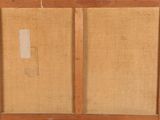 an image of a picture of a painting on a wooden frame
