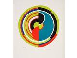 une image représentant un tableau sur lequel figure un cercle composé de différentes couleurs