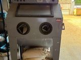 a machine that is sitting in a garage