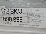 a picture of a white refrigerator with a price tag on it