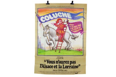 René FERRACCI (1927-1982). Affiche du film "Vous n'aurez pas…