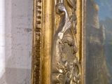 a picture of a painting hanging on a wall
