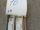 a sign that says 10 v on the side of a building