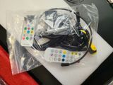 a remote control sitting on top of a table
