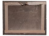 a picture of a bird that is flying over a chalkboard