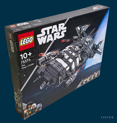 une boîte contenant un ensemble Lego Star Wars