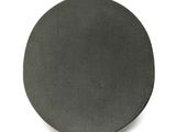 an image of a black disc on a white background