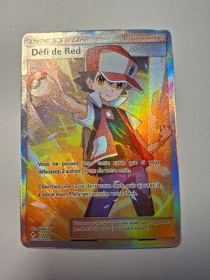"Collection-PokÉMon-Carte : DÉFI DE Red Full Art